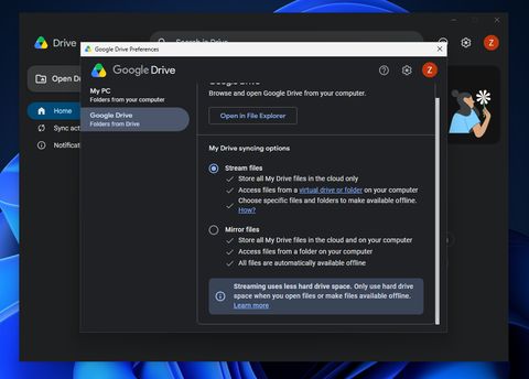 Ways to interact with Google Drive cloud storage
