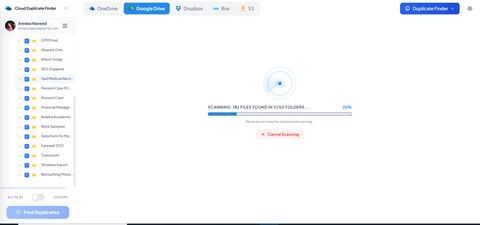 Cloud Duplicate Finder